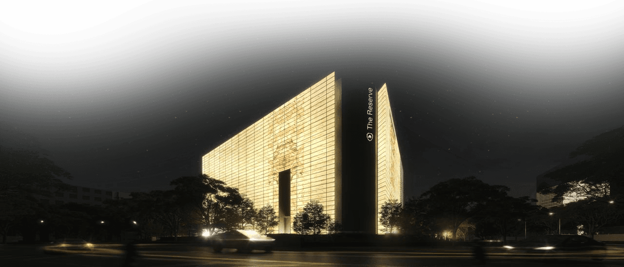 The Reserve - Artists impression at night