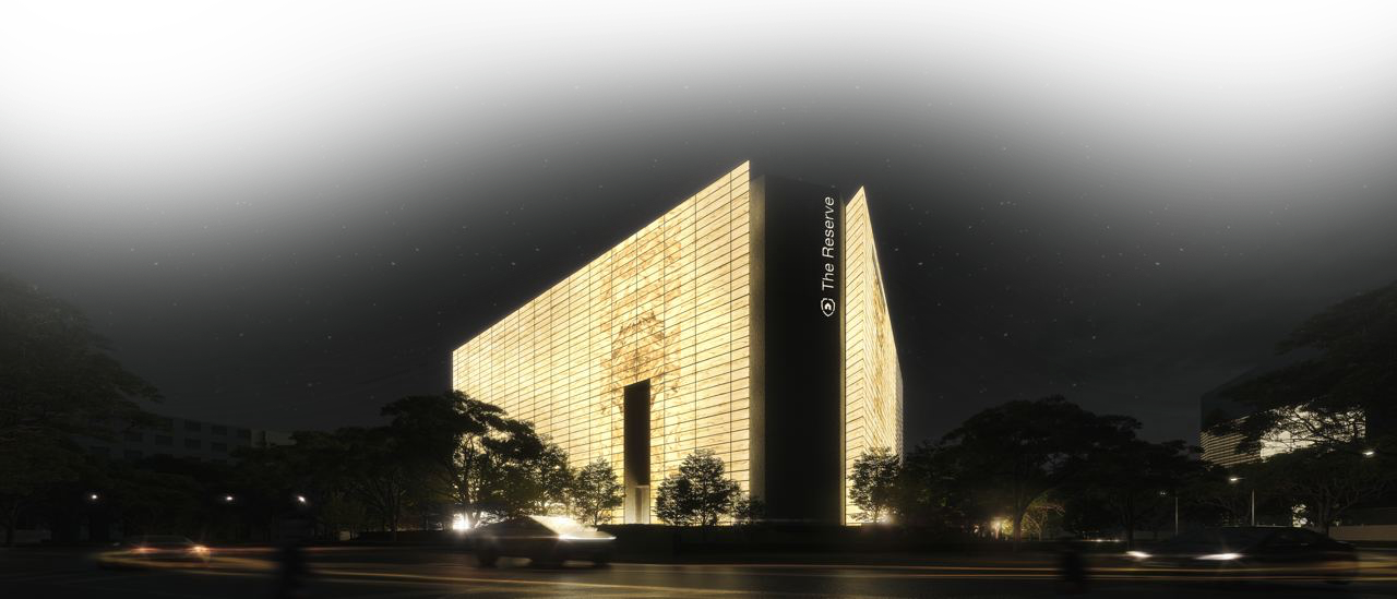 The Reserve - Artists impression at night
