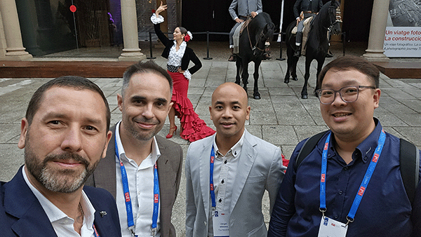 Silver Bullion team at the 2023 LBMA conference in Barcelona