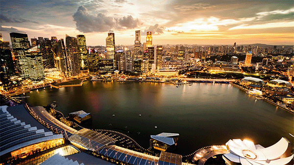 Singapore Marina Bay area