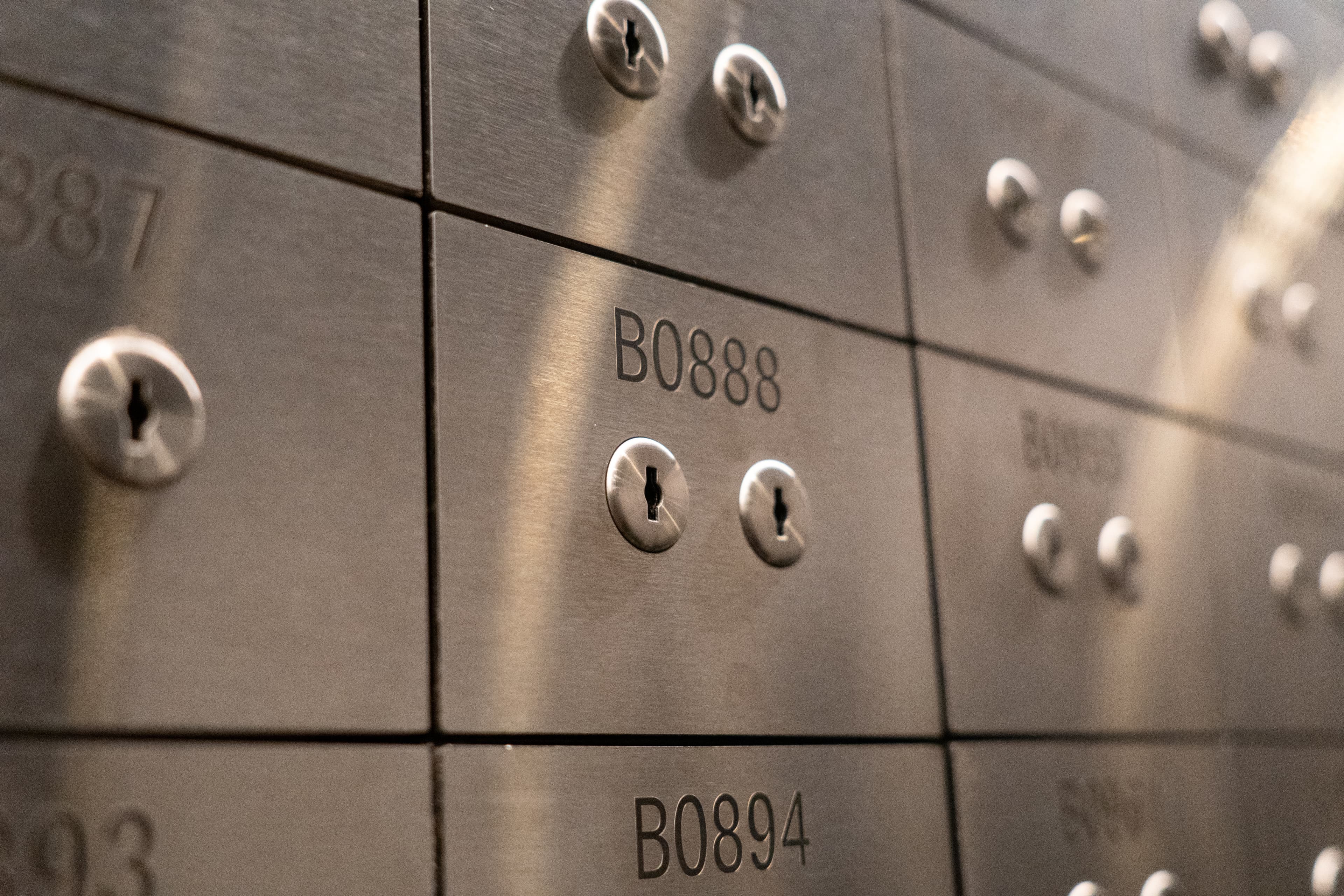 High security vault